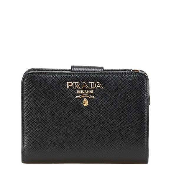 PRADA Black Leather Wallet - Picture 1 of 11